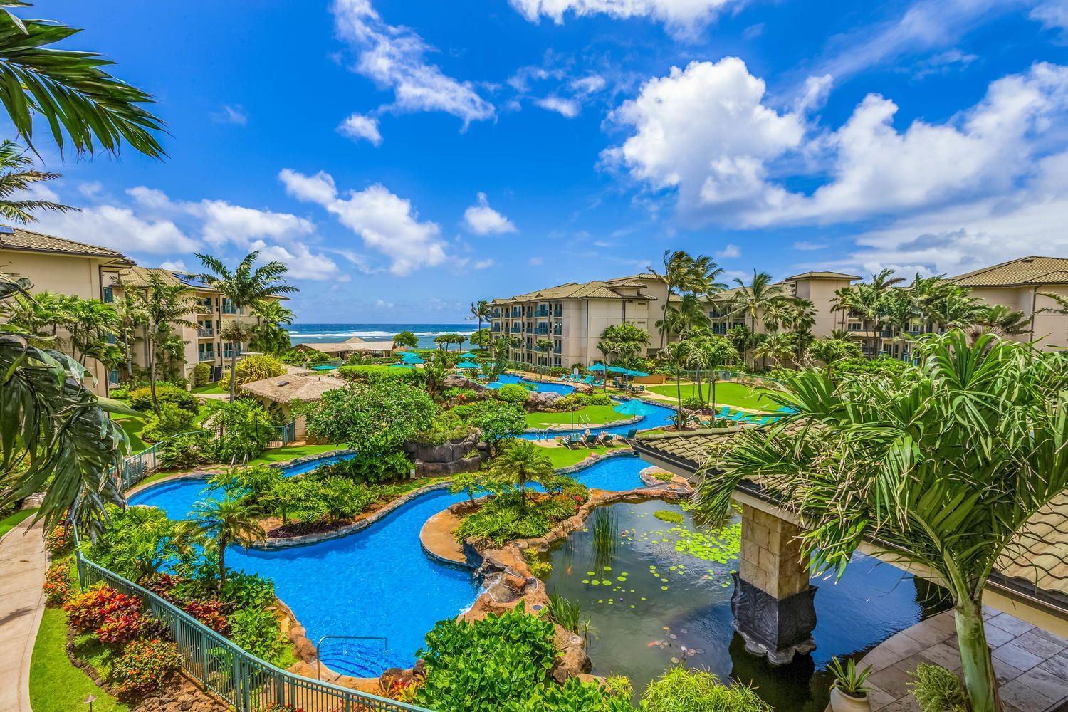 Waipouli Beach Resort Penthouse Beautiful Oceanview Aloha! Ac Pool 卡帕阿 外观 照片